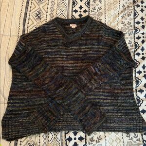 Mossimo Supply Co. Dark Striped Sweater